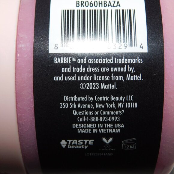Barbie Cherry Scented Exfoliating Body Sugar Scrub  New Sealed - Picture 6 of 6